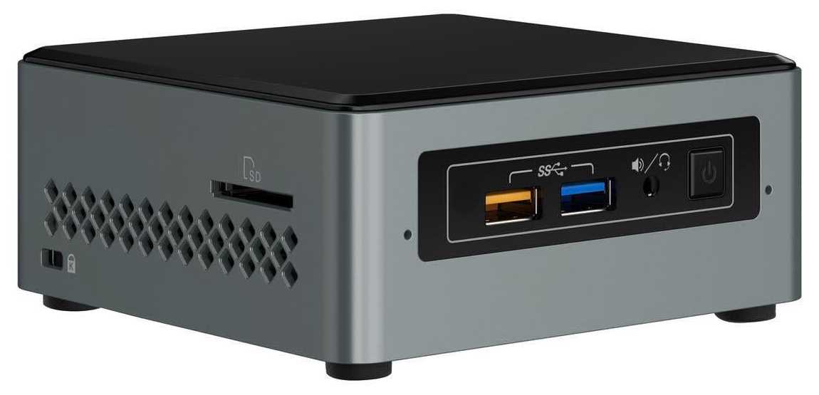 

Неттоп Intel BOXNUC6CAYH Black/Gray, BOXNUC6CAYH