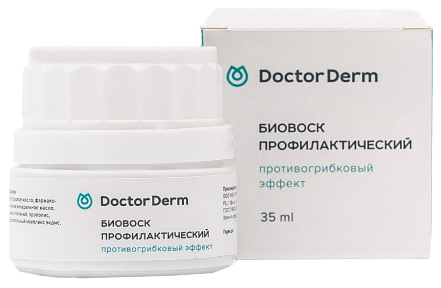 фото Средство для ухода за ногтями doctor derm биовоск профилактический 35 мл