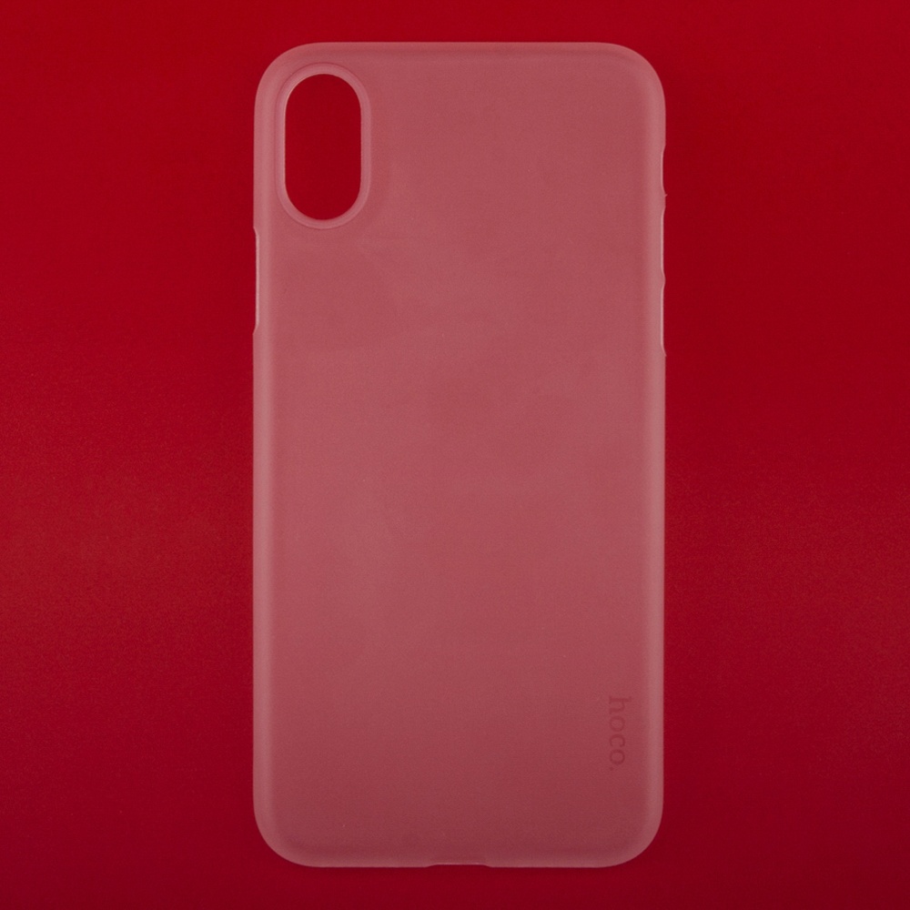 

Защитная крышка для iPhone X "HOCO" Thin Series PP Case (прозрачная), Прозрачный