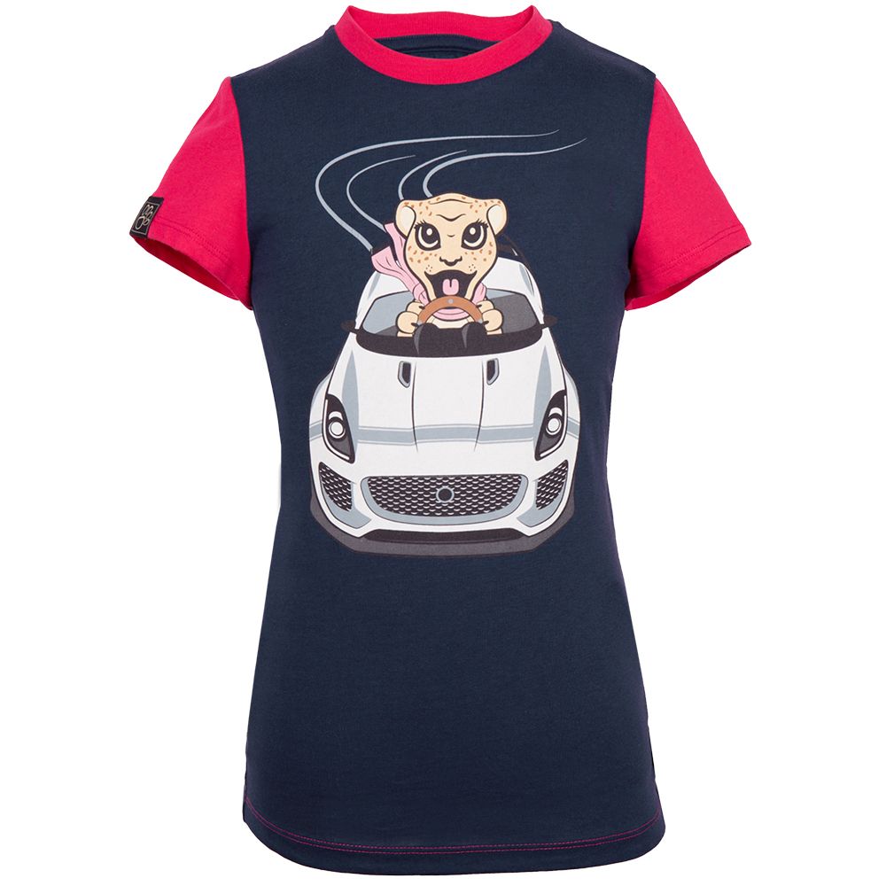 

Футболка для девочек Jaguar JDTC813RDO Navy/Pink