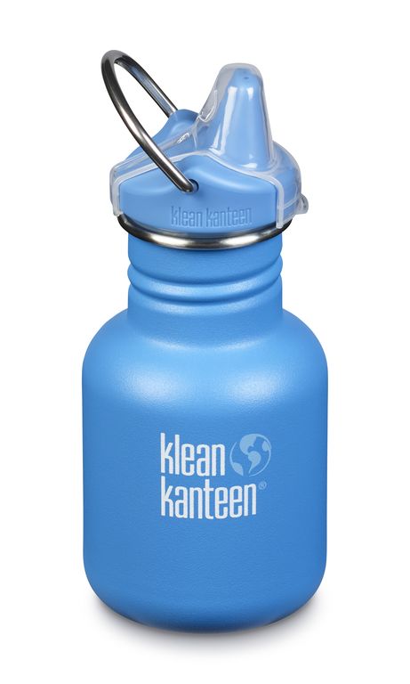 фото Детская бутылка klean kanteen kid classic sippy 12oz 355мл pool party