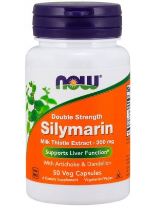 Купить NOW Foods Silymarin 300mg 50 vcap (50 капс)