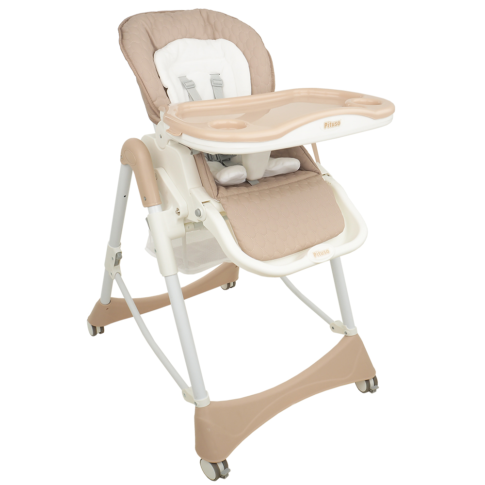 Стульчик для кормления Pituso Nana экокожа Beige