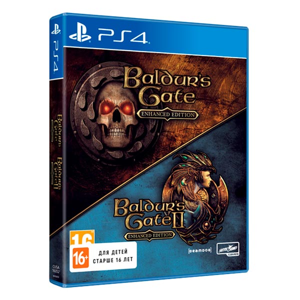 Игра Baldurs Gate Baldurs Gate II Enhanced Edition для PlayStation 4 14990₽