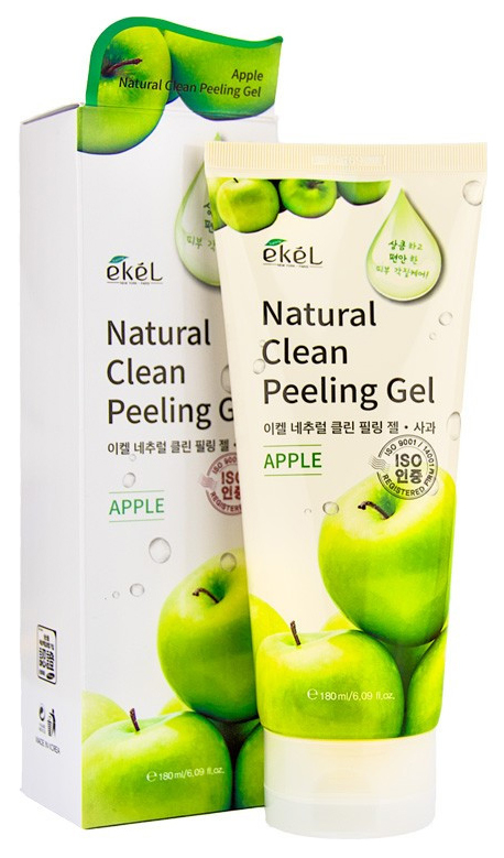 фото Пилинг для лица ekel apple natural clean peeling gel 180 мл