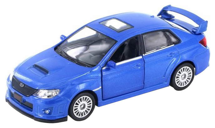 Машина металлическая RMZ City 1:32 SUBARU WRX STI инерционная, Цвет Синий