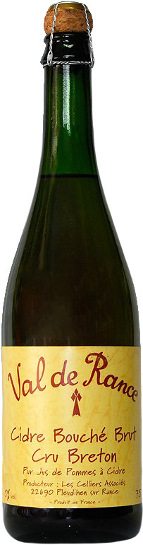 

Пиво Val de Rance Bouche Cru Breton Brut Breton IGP 0.75 л