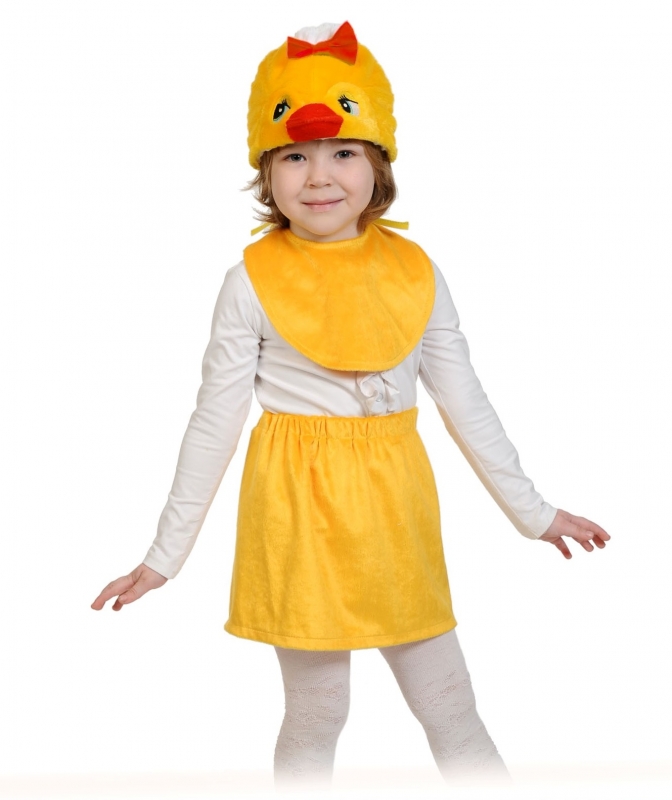 фото Карнавальный костюм карнавалофф цыпленок, цв. желтый р.104