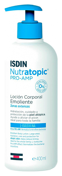

Лосьон для тела ISDIN NUTRATOPIC для атопичной кожи 400 мл