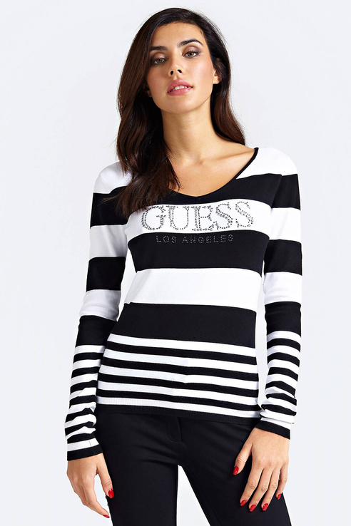 

Джемпер женский GUESS JEANS W93R58Z2760S088 белый S, W93R58Z2760S088
