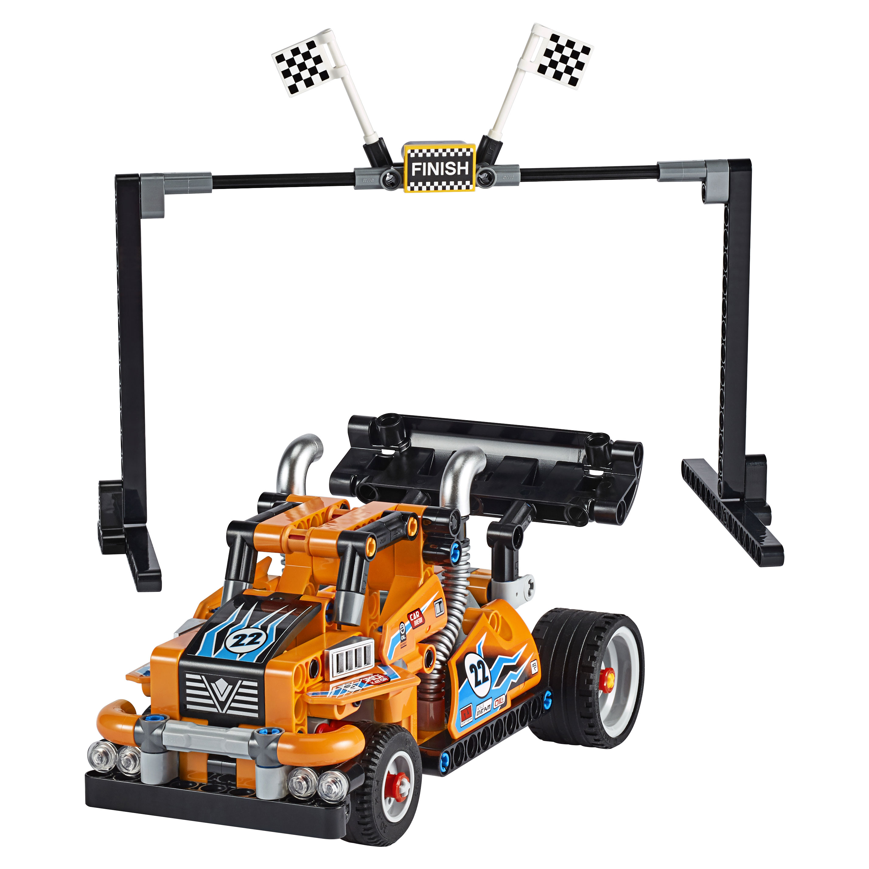 Конструктор LEGO Technic 42104 Гоночный грузовик конструктор lego technic гоночный автомобиль для побега 42046