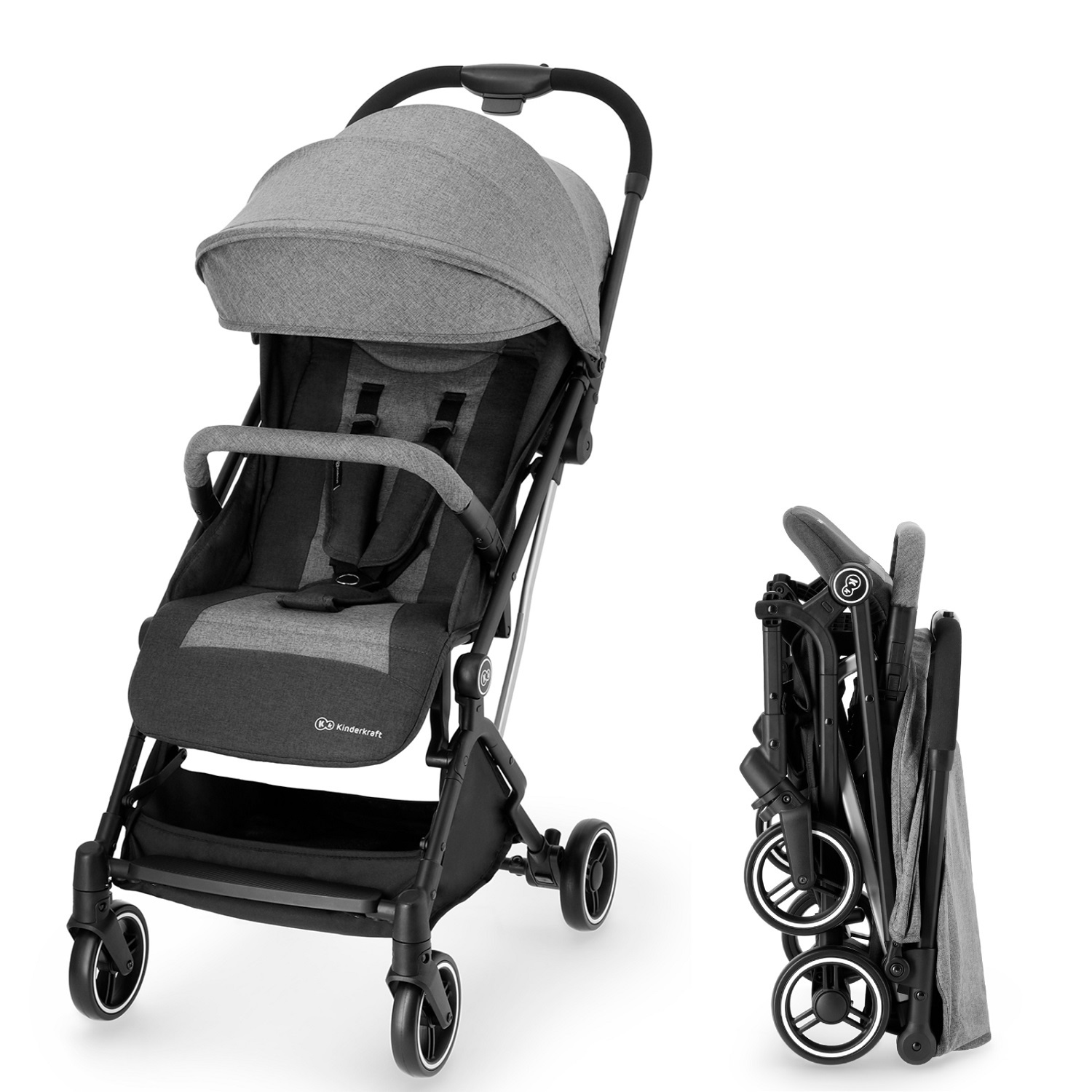 

Прогулочная коляска Kinderkraft Indy Grey, Indy