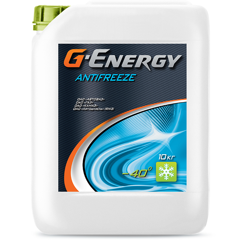 Охлаждающая жидкость G-Energy Antifreeze 40, 10кг