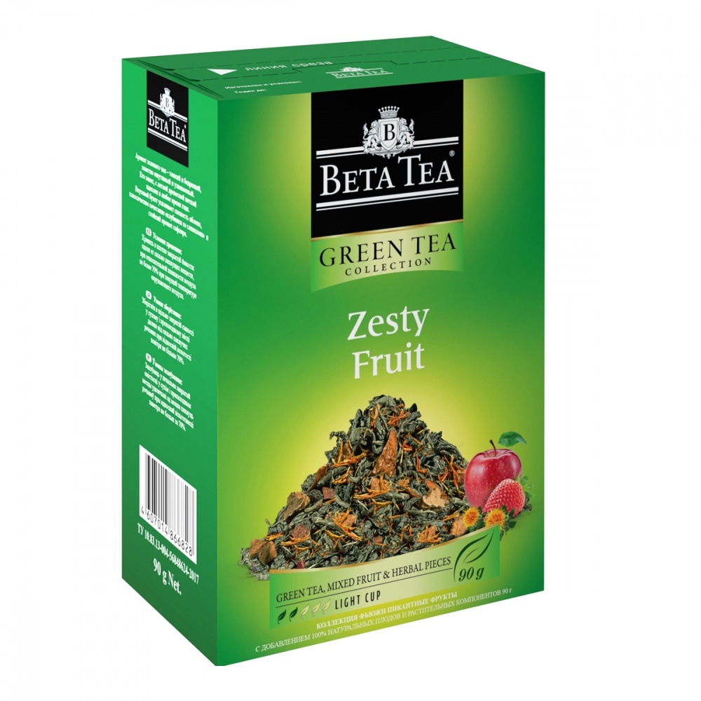 фото Чай beta tea fusion collection. пикантные фрукты с добавками 90 г