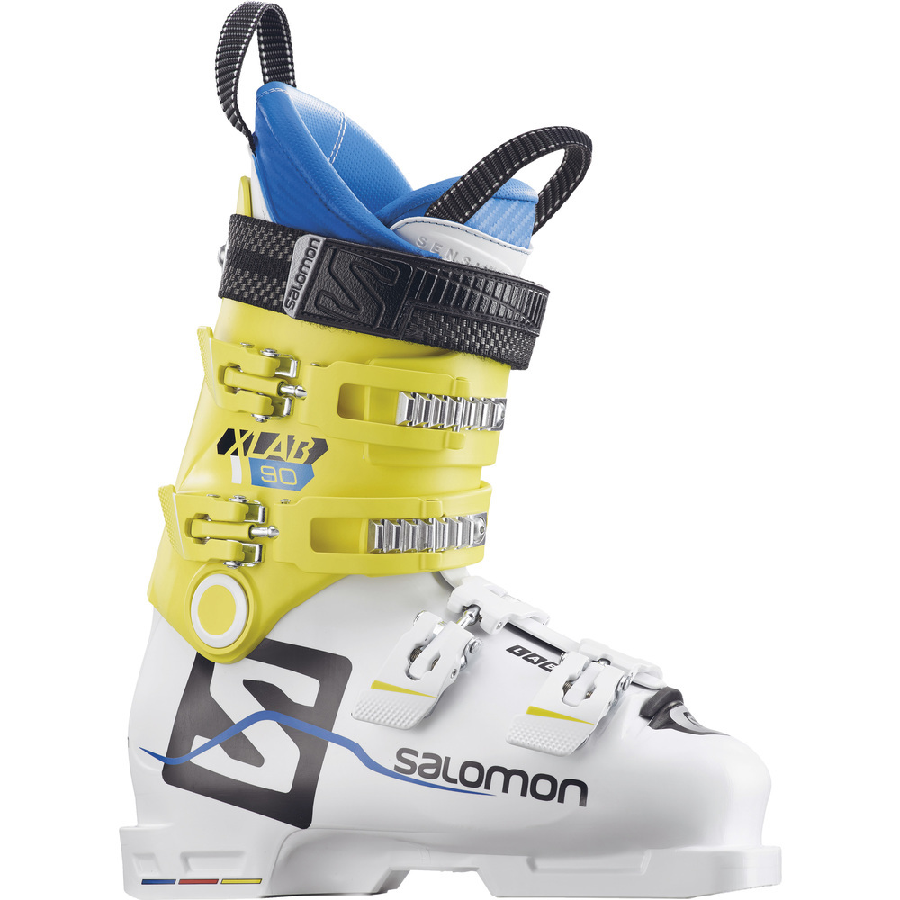 фото Горнолыжные ботинки salomon x lab 90 2018, white/yellow, 24.5