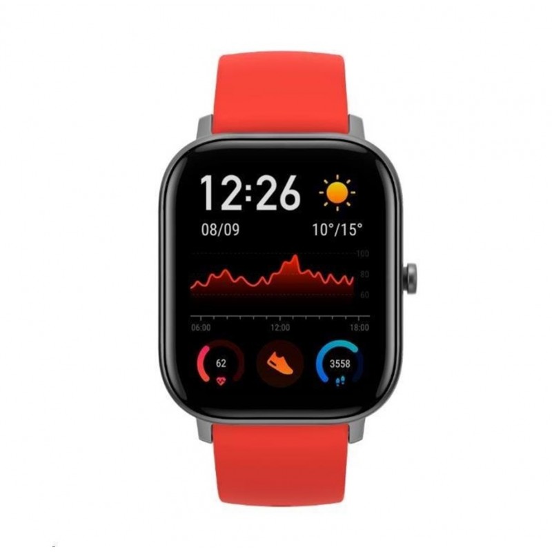 фото Смарт-часы amazfit gts vermillion orange/red