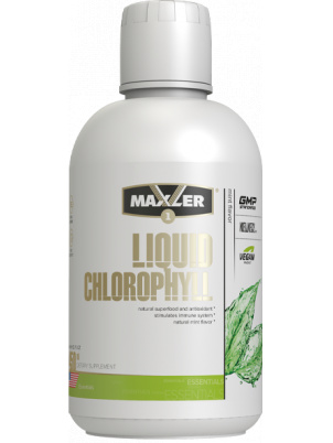 фото Maxler liquid chlorophyll vegan product natural 450 мл