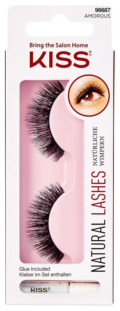 фото Накладные ресницы kiss amorous false lashes 2 шт