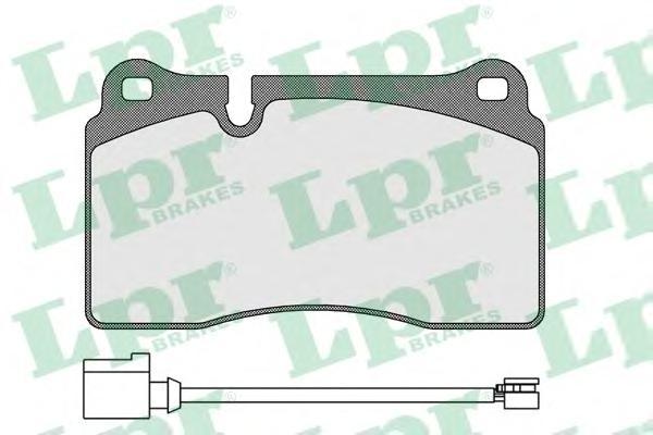 

Комплект тормозных колодок Lpr 05P1376B