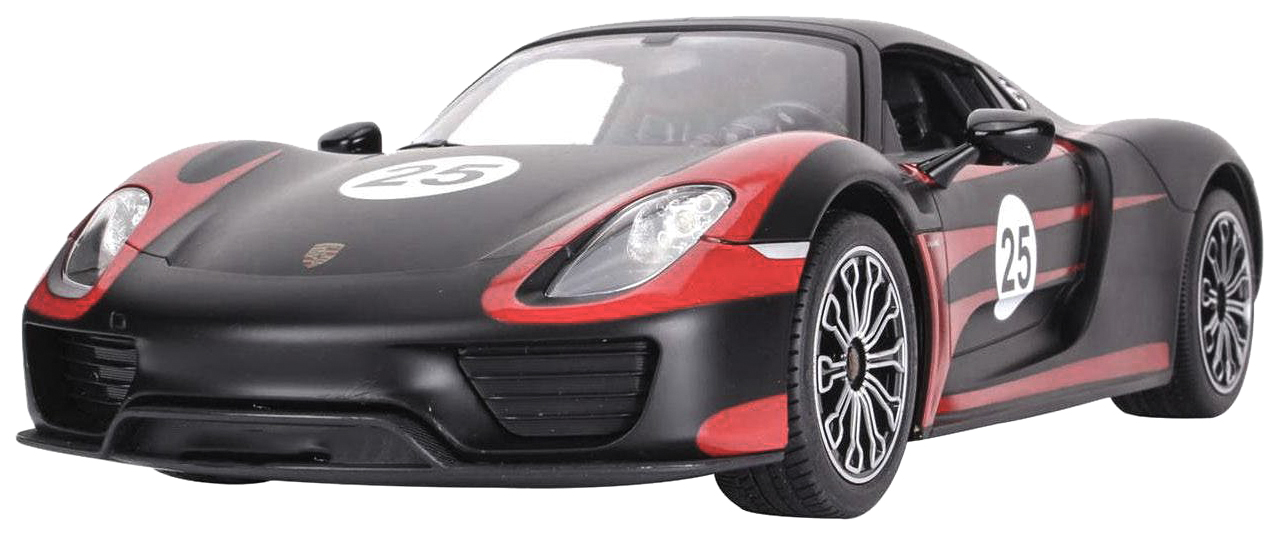 Радиоуправляемая машинка Porsche 918 Spyder 1:14 черная матовая 70710B