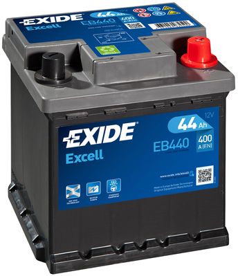 фото Аккумулятор автомобильный exide eb440 44 ач