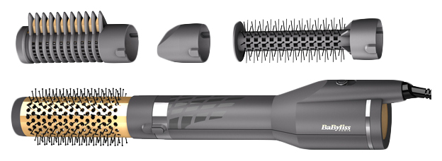 фото Фен-щетка babyliss as135e gray