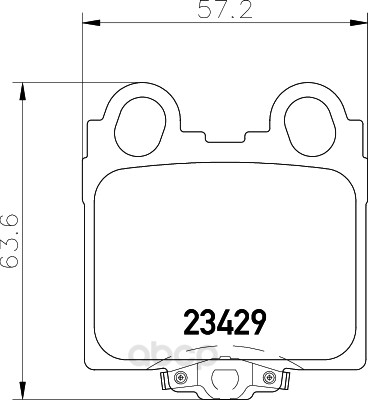 

Тормозные колодки HELLA PAGID/BEHR дисковые 8DB355011591