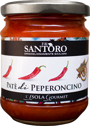 

Паштет Santoro из острого перца 180 г