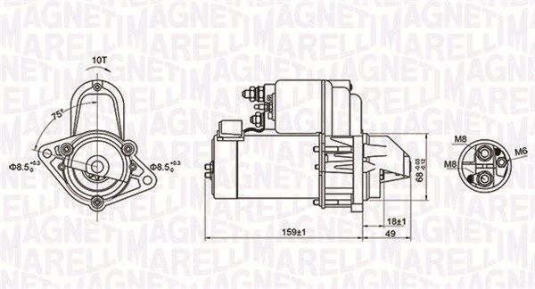 

Стартер Magneti Marelli 063721257010