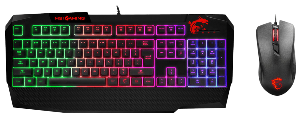 

Комплект клавиатура и мышь MSI GK40 Combo, GK40 Combo
