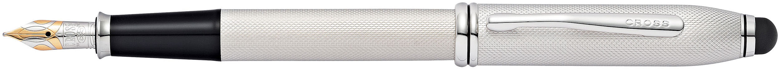 

Перьевая ручка Cross Townsend Silver со стилусом F