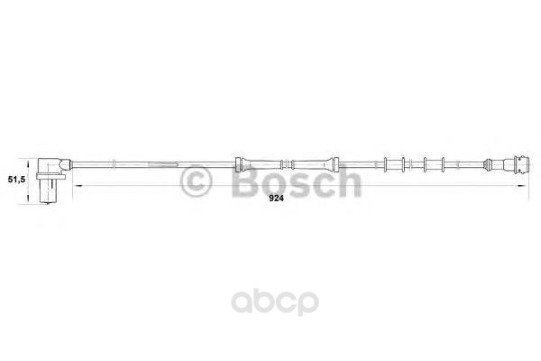 

Датчик автомобильный BOSCH 0265006224