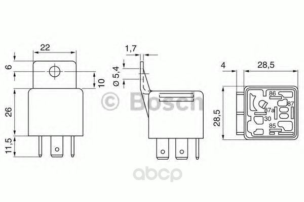 

Датчик автомобильный BOSCH 0332209211