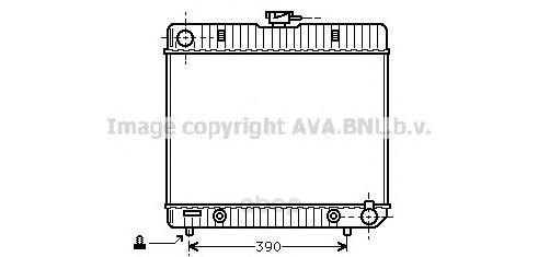 фото Pадиатор системы охлаждения mb 200, s123 77 ava ms2043