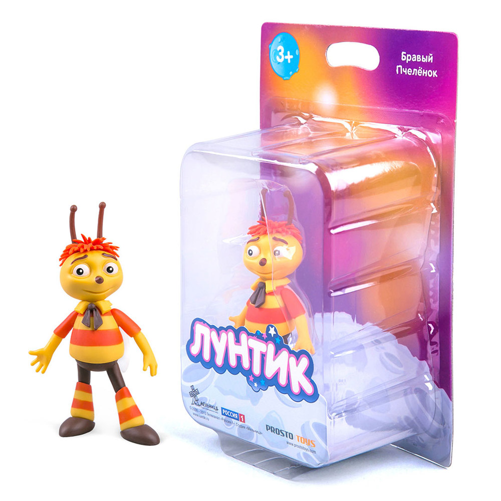 Фигурка PROSTO toys Лунтик и его друзья Бравый Пчелёнок