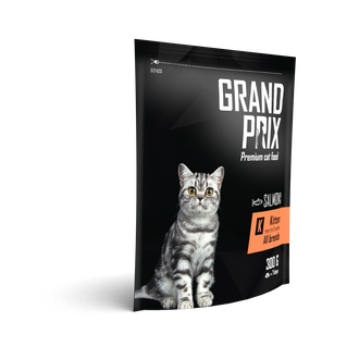 фото Сухой корм для котят grand prix kitten, лосось, 0,3кг