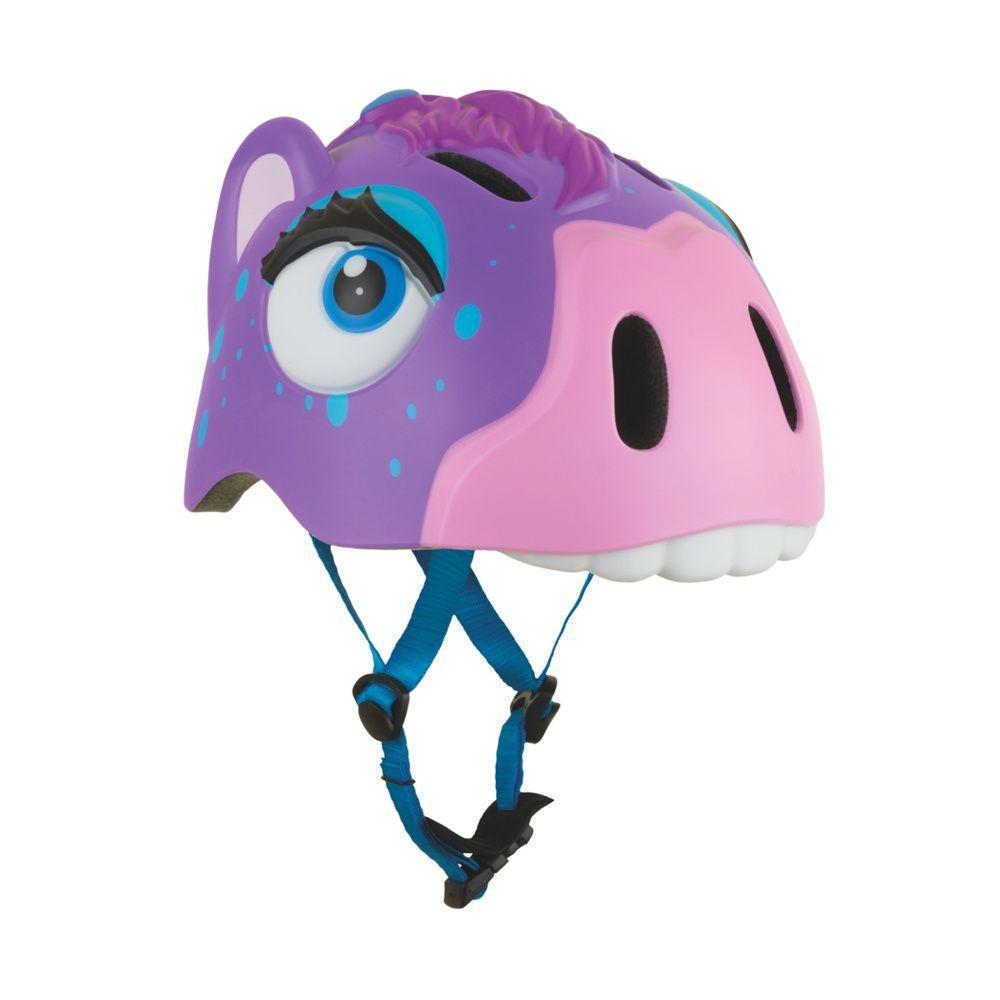 Шлем защитный детский Crazy Safety 2018 Purple Zebra сиреневый