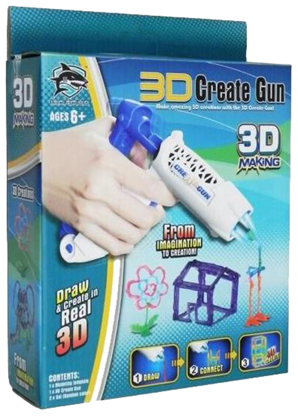 

3D-ручка детская Fitfun Toys 6602 (пистолет)