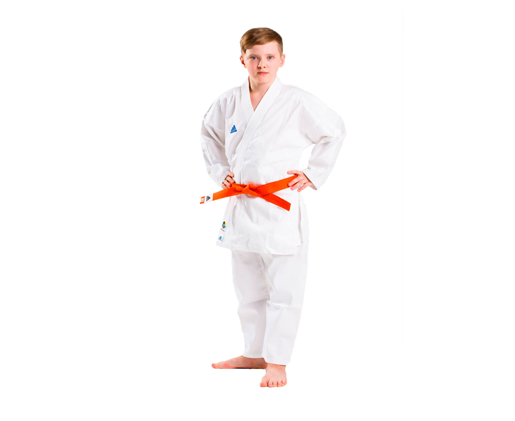 

Кимоно Adidas Club WKF, white, 120, Club WKF