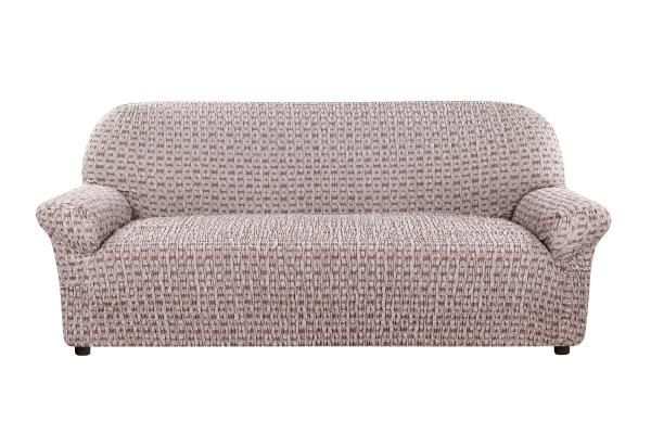 фото Чехол на диван еврочехол коричневый