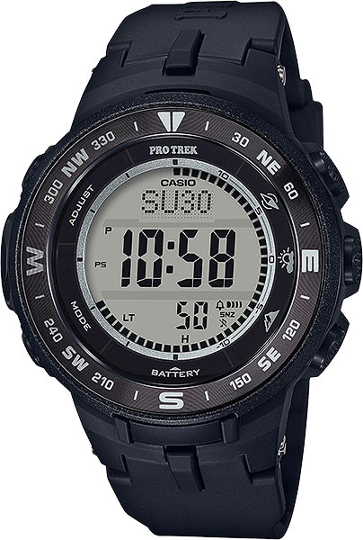 фото Наручные часы электронные мужские casio pro trek prg-330-1e