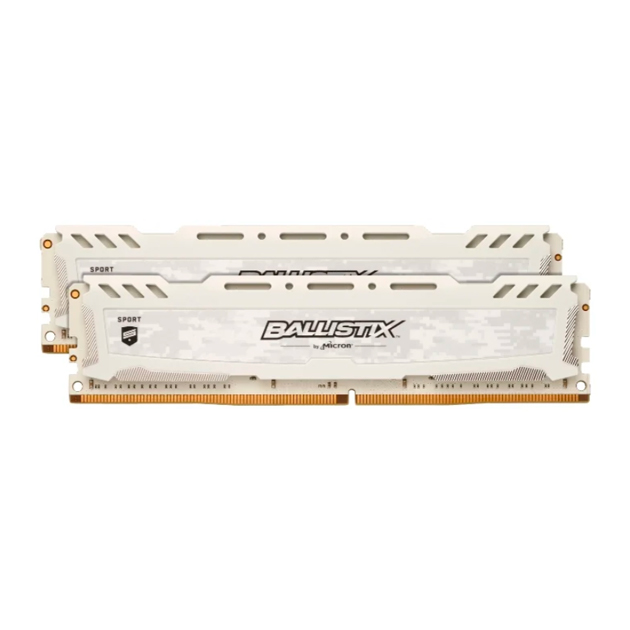 

Оперативная память Crucial Ballistix Sport LT White BLS2K8G4D32AESCK