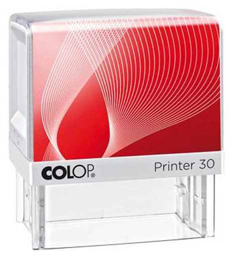 фото Оснастка для печати colop printer 30 standart. цвет корпуса: белый.