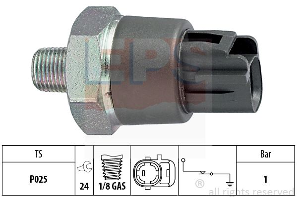 фото Датчик давления масла eps 1.800.188