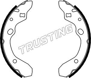 

Комплект тормозных колодок TRUSTING 049.144