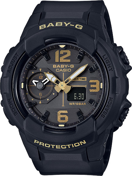 фото Наручные часы кварцевые женские casio baby-g bga-230-1b