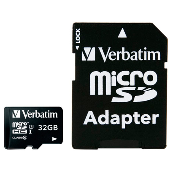 

Карта памяти Verbatim Micro SDHC 32GB, 44083