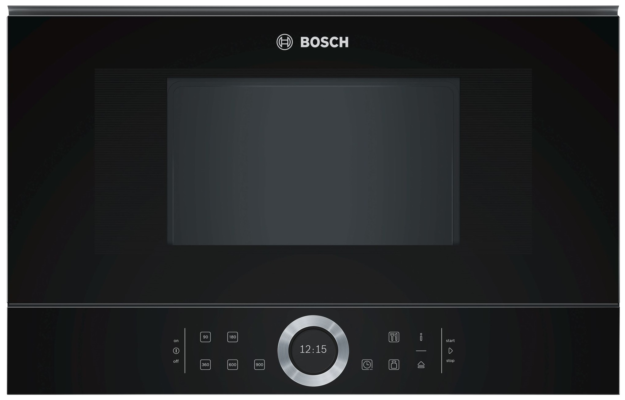 Встраиваемая микроволновая печь Bosch BFL634GB1 Black встраиваемая микроволновая печь bosch ber7321b1