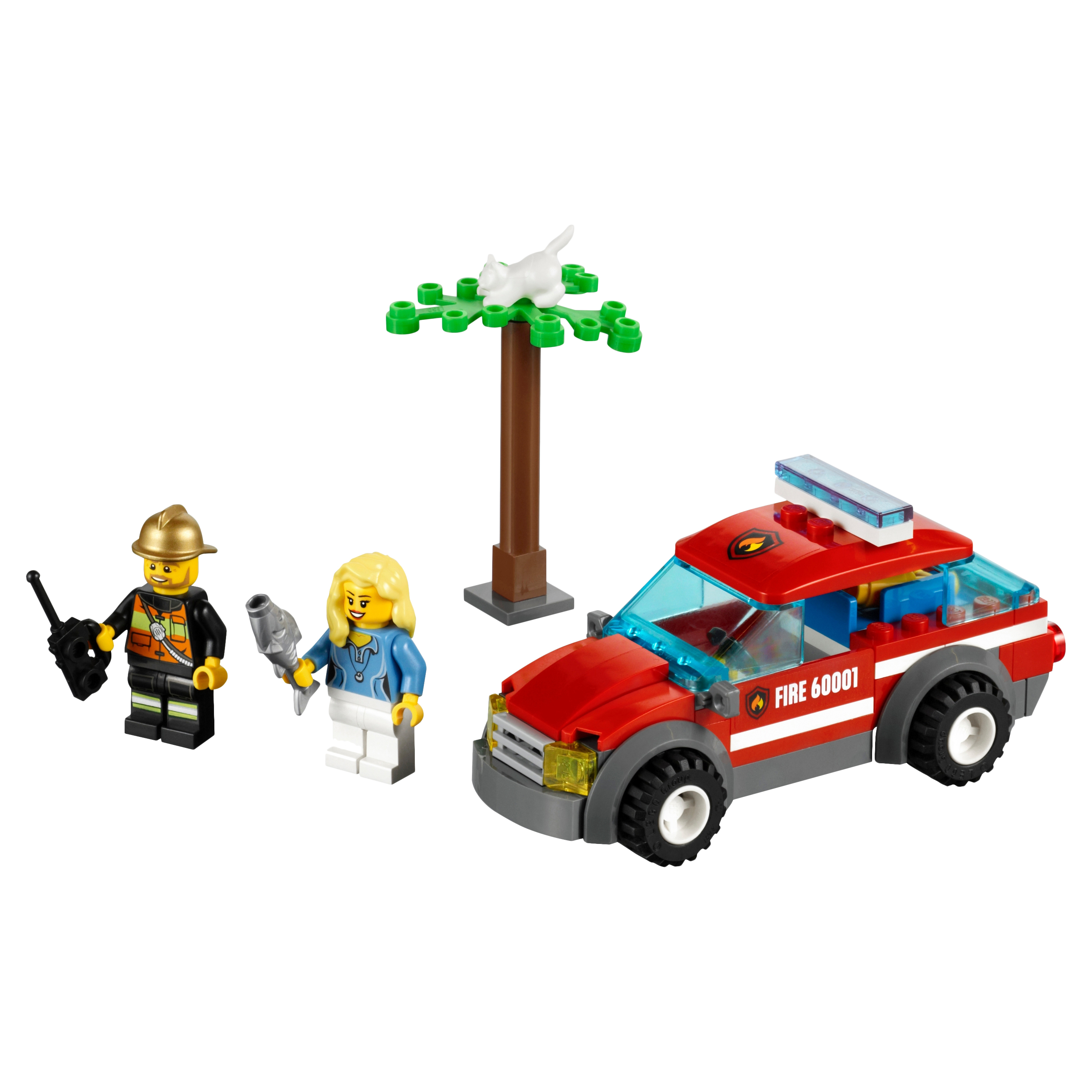 фото Конструктор lego city fire автомобиль пожарного (60001)