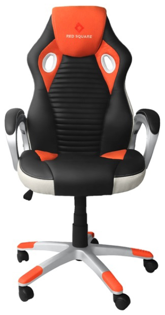 фото Игровое кресло red square comfort crimson orange rsq-50011, черный/оранжевый